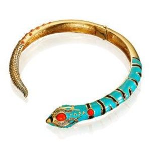 RARE NWT Anna Della Russo SNAKE CHOKER